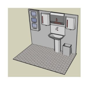 üretim için set lavabo
